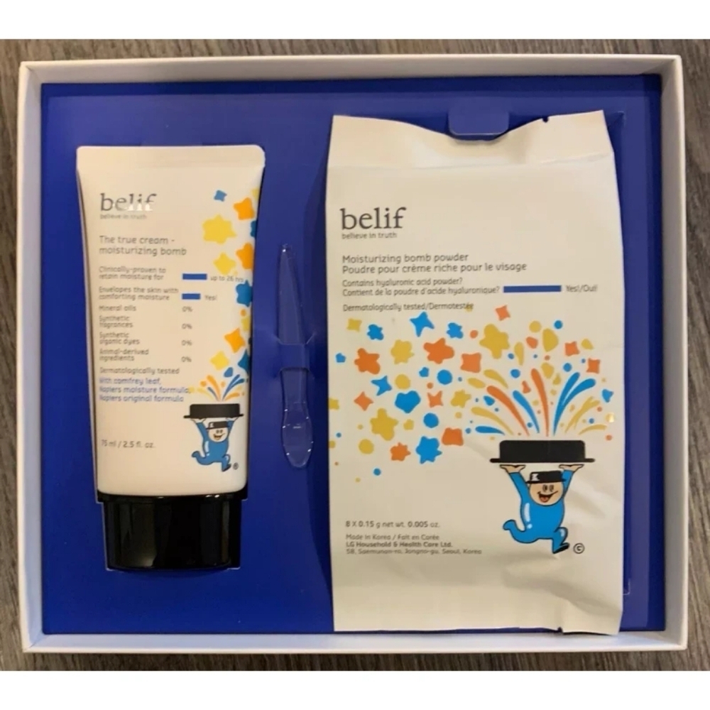 Moisturizing Bath Bomb Set - Blue New